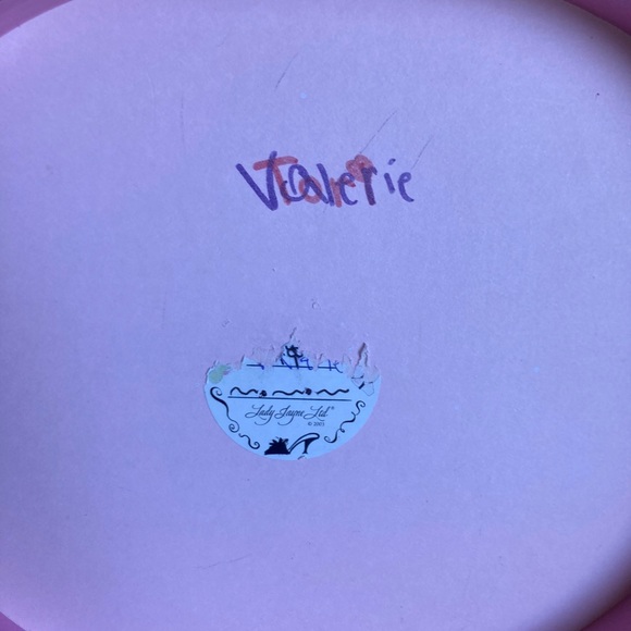 VINTAGE 2003 LADY JAYNE GLAMOUR GIRLS PINK STACKING SUITCASE HINGED w HANDLE EUC - Picture 8 of 13